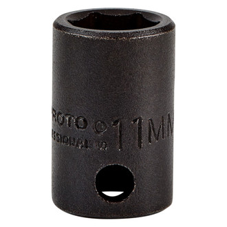 PROTO® - 3/8" Drive 11 mm 6-Point Standard Impact Socket