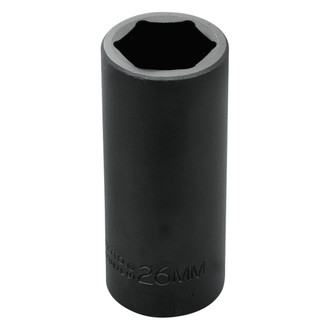 PROTO® - 1/2" Drive 26 mm 6-Point Deep Impact Socket