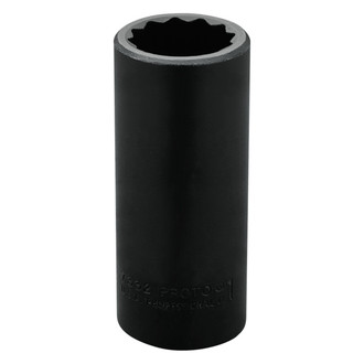 PROTO® 7332 - 1/2" Drive 1" 12-Point Deep Impact Socket