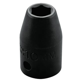 PROTO® - 1/2" Drive 10 mm 6-Point Standard Impact Socket