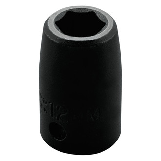 PROTO® - 1/2" Drive 12 mm 6-Point Standard Impact Socket
