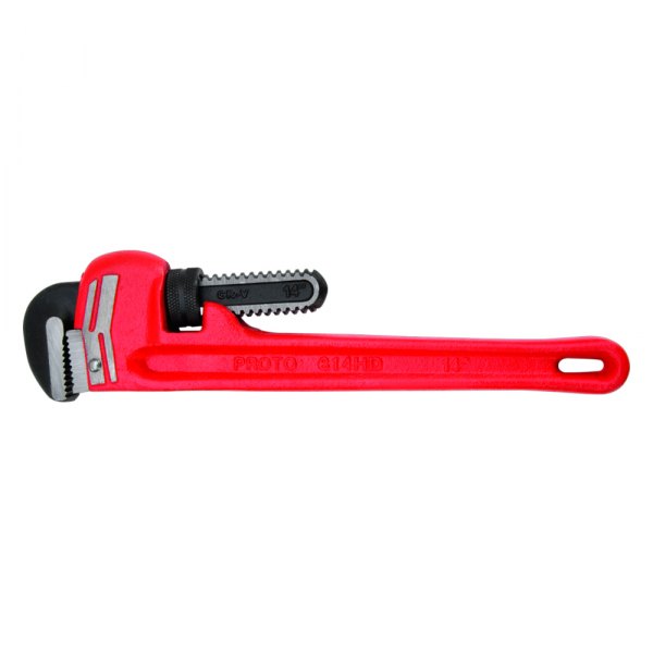 PROTO® - 3-1/2" x 18" Serrated Jaws Cast Iron Straight Pipe Wrench