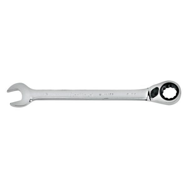 PROTO® - 8 mm 12-Point Angled Head Reversible Ratcheting Mirror Polished Combination Wrench