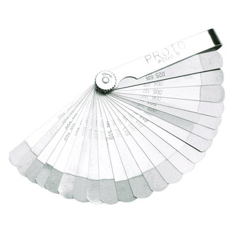 Proto® - SAE and Metric Stainless Steel Straight Step Cut Feeler Gauge Set