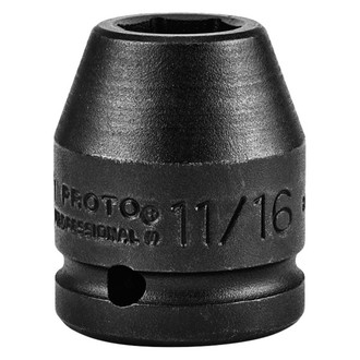 PROTO® - 3/4" Drive 11/16" 6-Point Standard Impact Socket