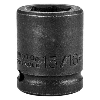 PROTO® - 3/4" Drive 15/16" 6-Point Standard Impact Socket