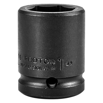 PROTO® - 3/4" Drive 1" 6-Point Standard Impact Socket