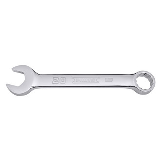 PROTO® J1220MS - 20 mm 12-Point Angled Head Stubby Chrome Combination Wrench