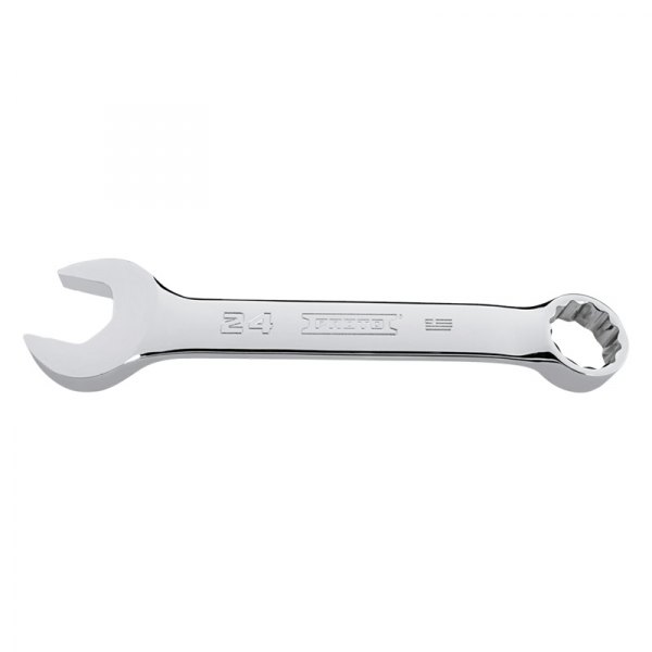 PROTO® - 24 mm 12-Point Angled Head Stubby Chrome Combination Wrench