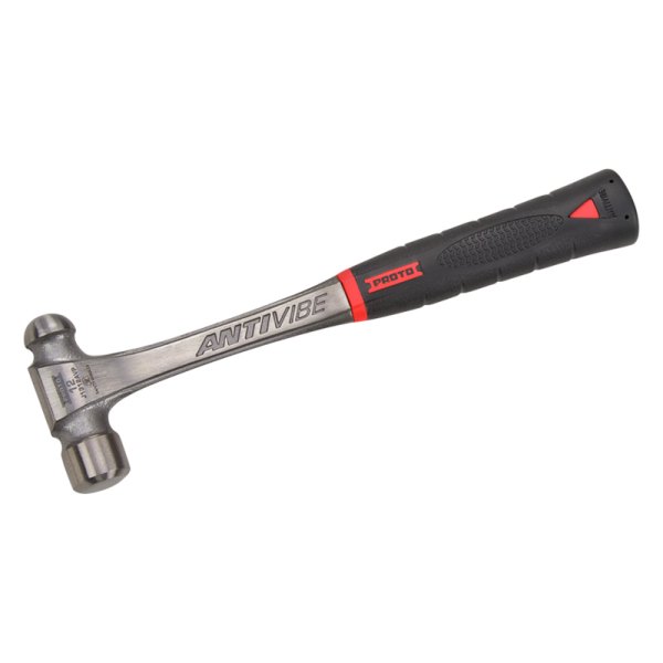 Proto® - Anti-Vibe™ 12 oz. Molded Jacket Over Steel Handle Ball-Peen Hammer