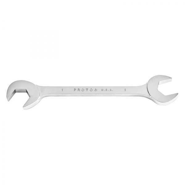 PROTO® - 1" Hex 60° Angled Head Full Polished Double Open End Wrench