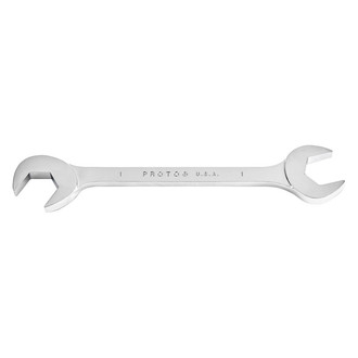 PROTO® - 1" Hex 60° Angled Head Full Polished Double Open End Wrench