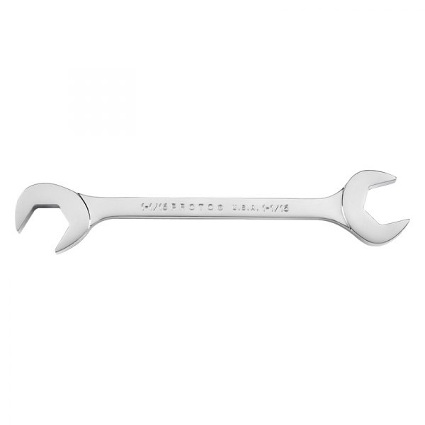 PROTO® - 1-1/16" Hex 60° Angled Head Full Polished Double Open End Wrench