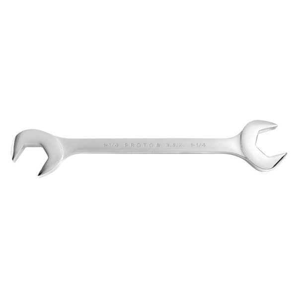 PROTO® - 1-1/4" Hex 60° Angled Head Full Polished Double Open End Wrench