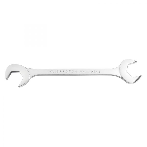 PROTO® - 1-7/16" Hex 60° Angled Head Full Polished Double Open End Wrench