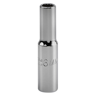 PROTO® J4715LTM - 1/4" Drive 15 mm 12-Point Metric Deep Socket