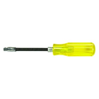 PROTO® - 1/4" Drive 6-3/4" Length Flexible Head Screwdriver-Style Cushion-Grip Spinner Handle