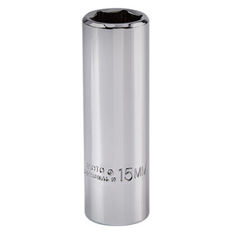 PROTO® - 3/8" Drive 15 mm 6-Point Metric Deep Socket