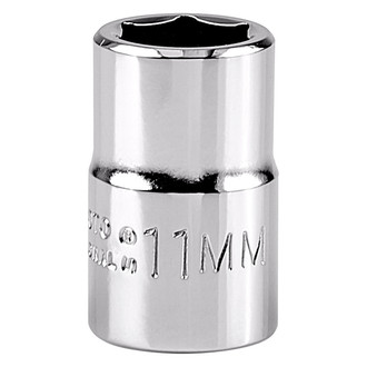 PROTO® - 3/8" Drive 11 mm 6-Point Metric Standard Socket