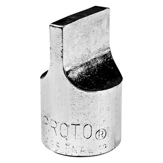 PROTO® J5244 - 3/8" Drive 11/16" Standard Slotted Bit Socket
