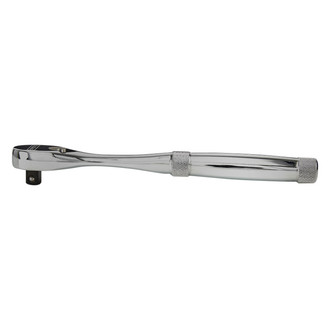 PROTO® J5249XL - 3/8" Drive 8-1/2" Length 45 Teeth Pear Head Head Flat Metal Grip Ratchet