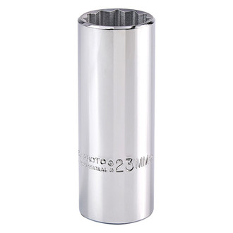 PROTO® - 1/2" Drive 23 mm 12-Point Metric Deep Socket
