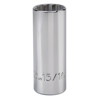 PROTO® - 1/2" Drive 15/16" 12-Point SAE Deep Socket