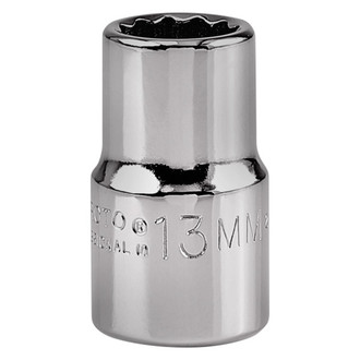 PROTO® - 1/2" Drive 13 mm 12-Point Metric Standard Socket