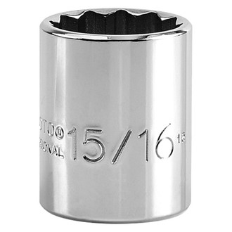 PROTO® - 1/2" Drive 25/32" 12-Point SAE Standard Socket