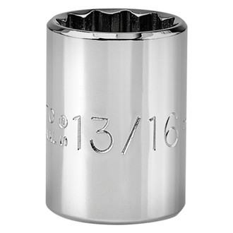 PROTO® - 1/2" Drive 13/16" 12-Point SAE Standard Socket