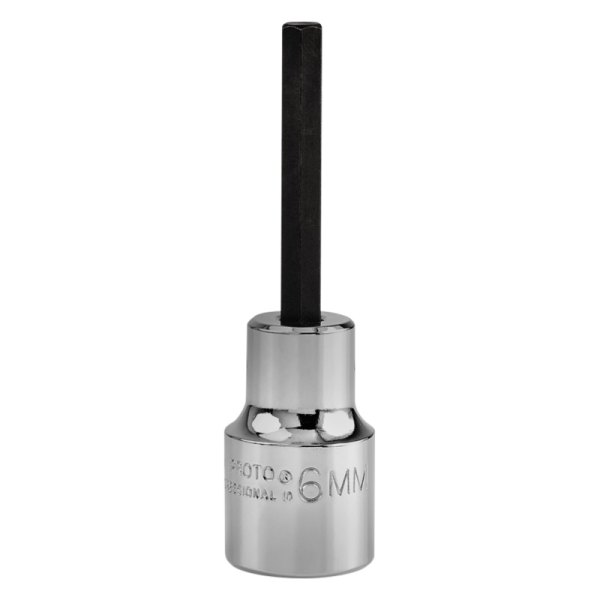 PROTO® - 1/2" Drive 6 mm Metric Hex Bit Socket