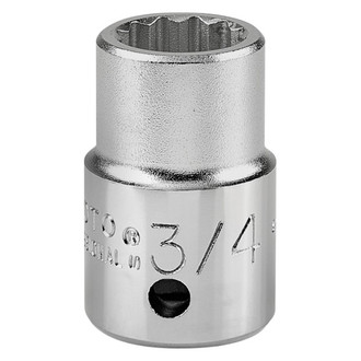 PROTO® - 3/4" Drive 12-Point SAE Standard Socket