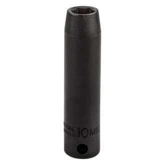 PROTO® J7010M - 3/8" Drive 10 mm 6-Point Deep Impact Socket