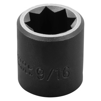 PROTO® - 3/8" Drive 9/16" 8-Point Standard Impact Socket
