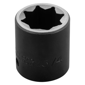 PROTO® - 1/2" Drive 3/4" 8-Point Standard Impact Socket