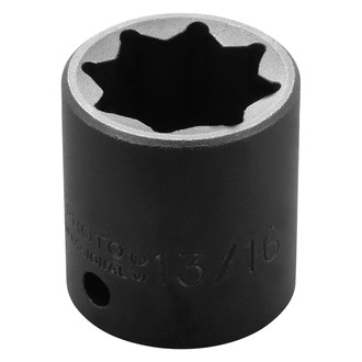 PROTO® - 1/2" Drive 13/16" 8-Point Standard Impact Socket