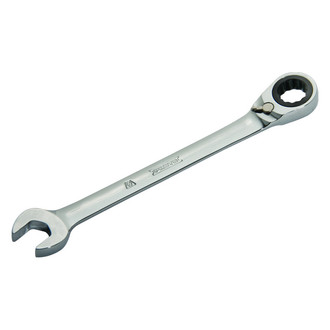 PROTO® JSCV09T - 9/32" 12-Point Angled Head Reversible 72-Teeth Ratcheting Chrome Combination Wrench