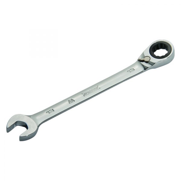 PROTO® - 7 mm 12-Point Angled Head Reversible 72-Teeth Ratcheting Chrome Combination Wrench