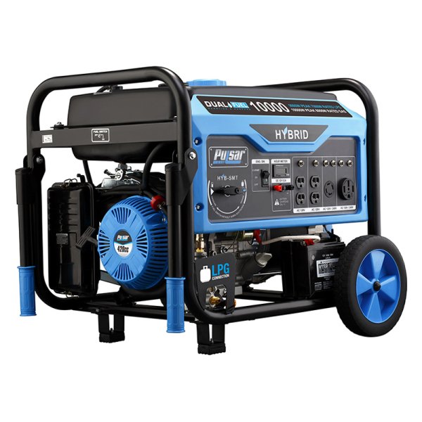 Pulsar® - 8 kW Gasoline/LPG Electric/Recoil Start Portable Generator (CARB Compliant)