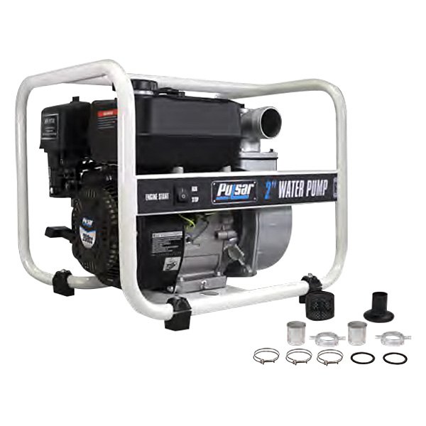 Pulsar® - 2" x 2" 6-1/2 hp (4.3 kW) Cordless Semi Trash Water Pump with Recoil Starter