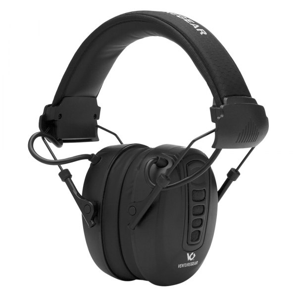 Pyramex® - VentureGear™ Clandestine™ 24 dB Black Over the Head Earmuffs