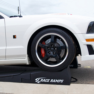 Race Ramps® - Ford Mustang on Race Ramps