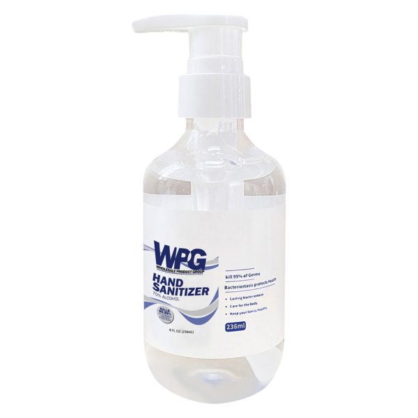 Race Sport® - WPG™ 8 oz. Hand Sanitizer Pump Bottles