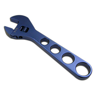 Racing Power Company® - -3AN to -20AN x 9" OAL Plain Handle Adjustable Wrench