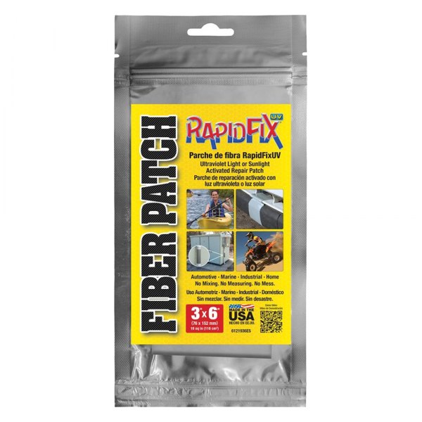 Rapid Fix® - 6" x 3" UV Fiber Patch