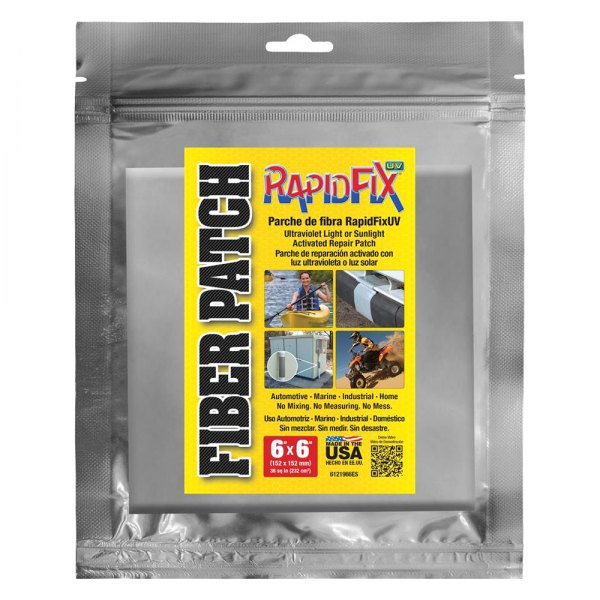 Rapid Fix® - 6" x 6" UV Resistant Fiber Repair Patch