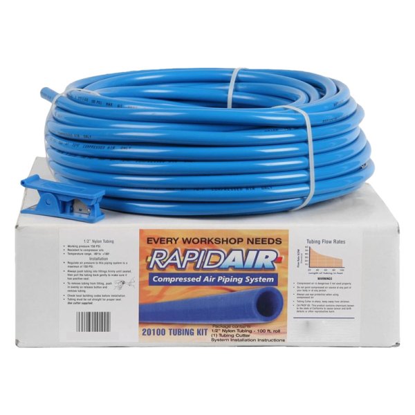 RapidAir® - 1/2" x 100' Air Tubing Pipe Kit