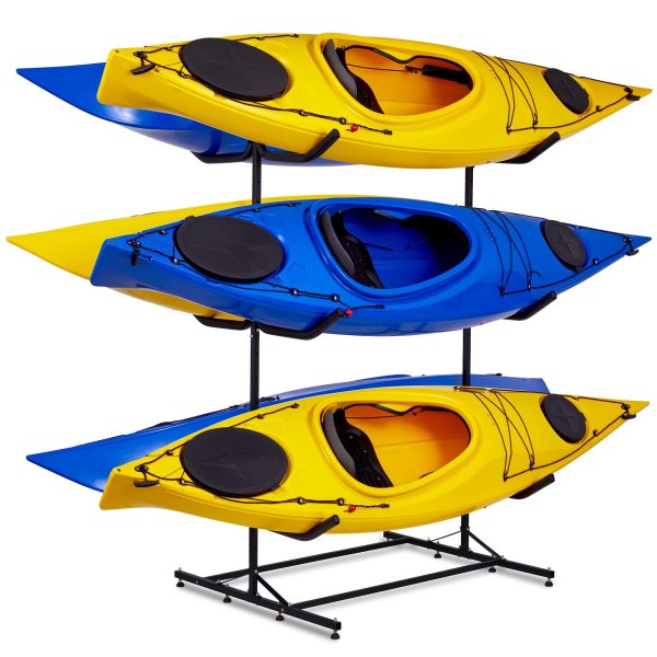 RaxGo® - Freestanding 6-Kayak Rack