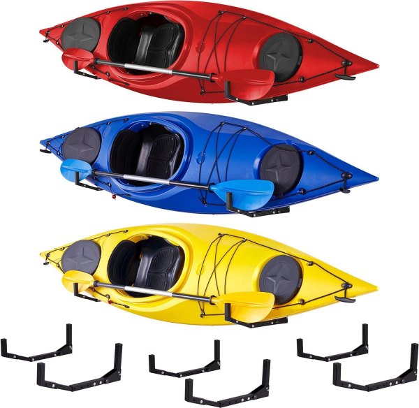 RaxGo® - Wall Mounted Kayak Rack