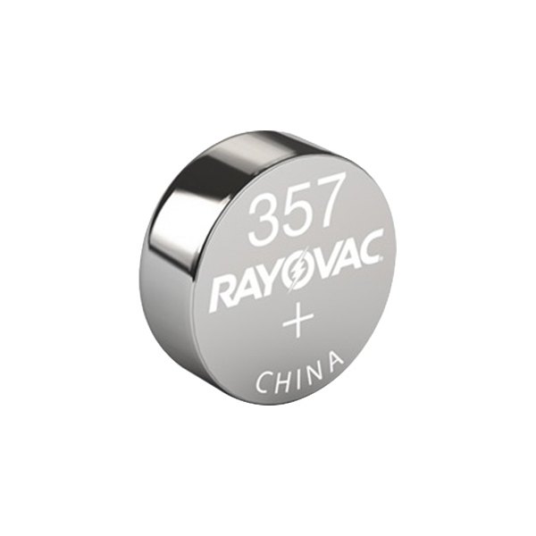Rayovac® - 303/357 1.5 V Zn/Ag2O Mercury Free Batteries (2 Pieces)